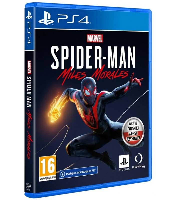 Spider-Man Miles Morales PS4 PL Dubbing