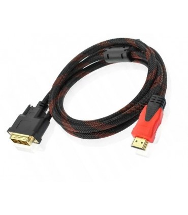Kabel HDMI-DVI 24+1pin 2m Full HD Oplot Gold Wtyki