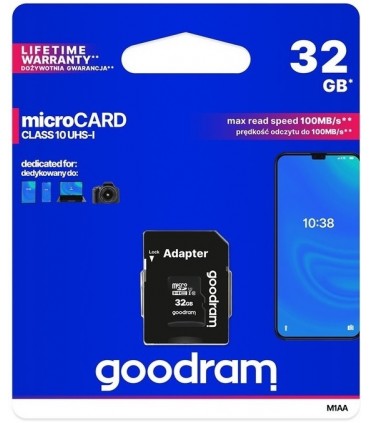Karta pamięci micro SD Class 10 UHS Goodram 32GB