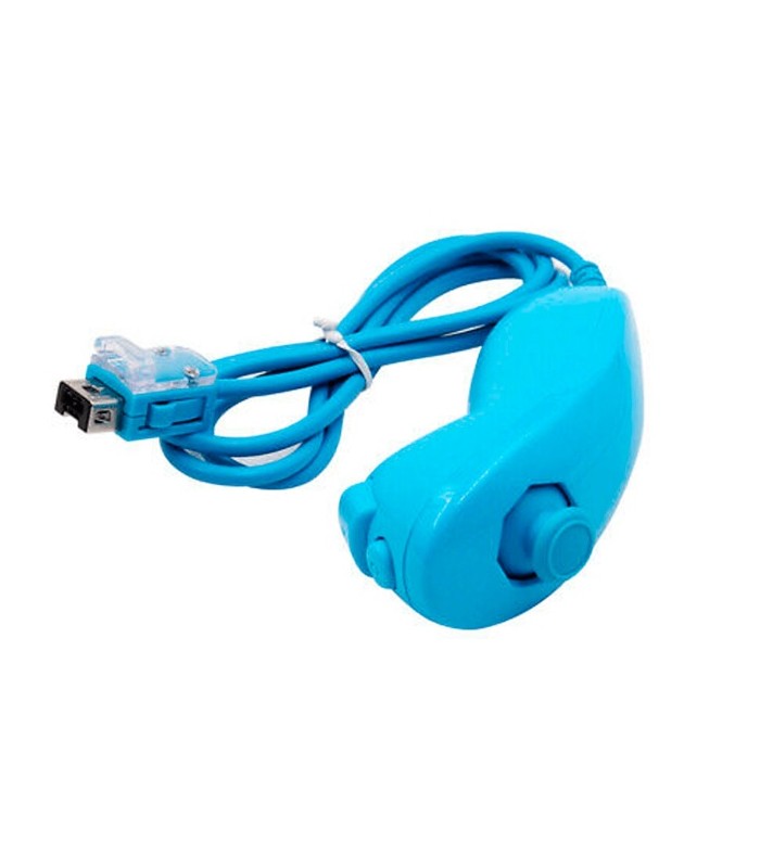 NUNCHUK Wii U Wii Oryginalny Nintendo Blue Kontroler Oryginał