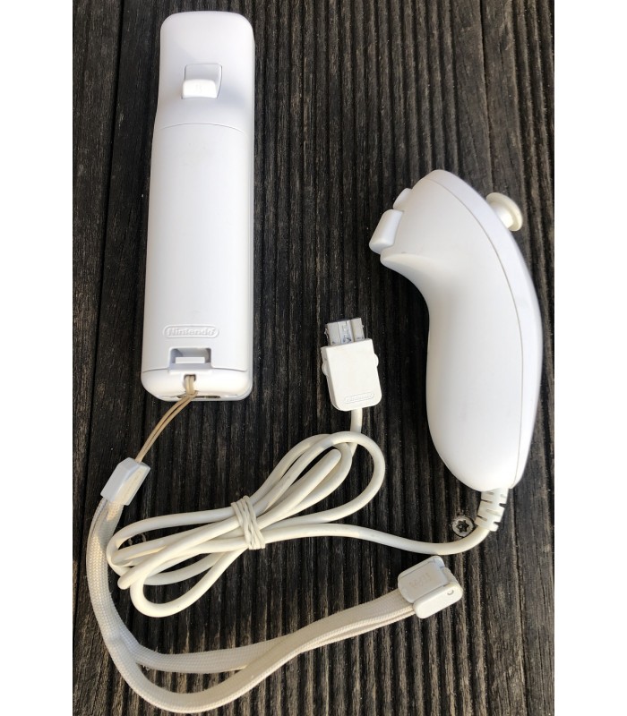 Wii Remote MotionPlus + Nunchuk Oryginalny Nintendo biały
