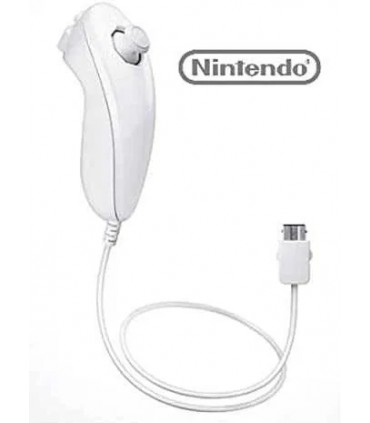 NUNCHUK Wii U Wii Oryginalny Nintendo biały Kontroler Oryginał