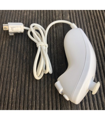 NUNCHUK Wii U Wii Oryginalny Nintendo biały Kontroler Oryginał