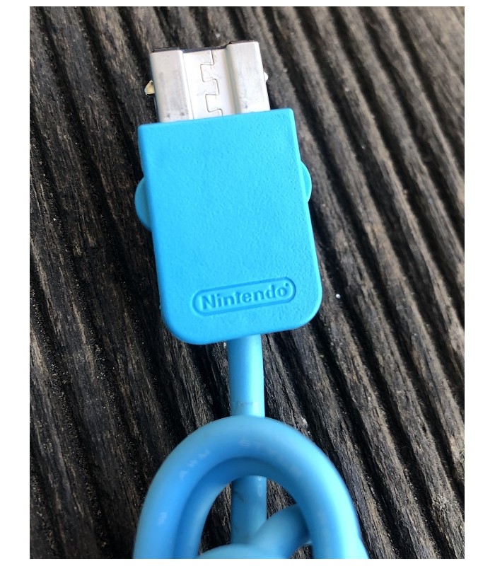 NUNCHUK Wii U Wii Oryginalny Nintendo Blue Kontroler Oryginał