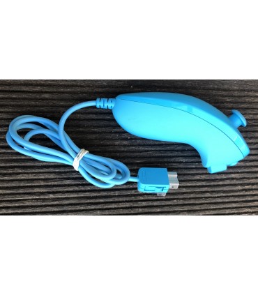 NUNCHUK Wii U Wii Oryginalny Nintendo Blue Kontroler Oryginał